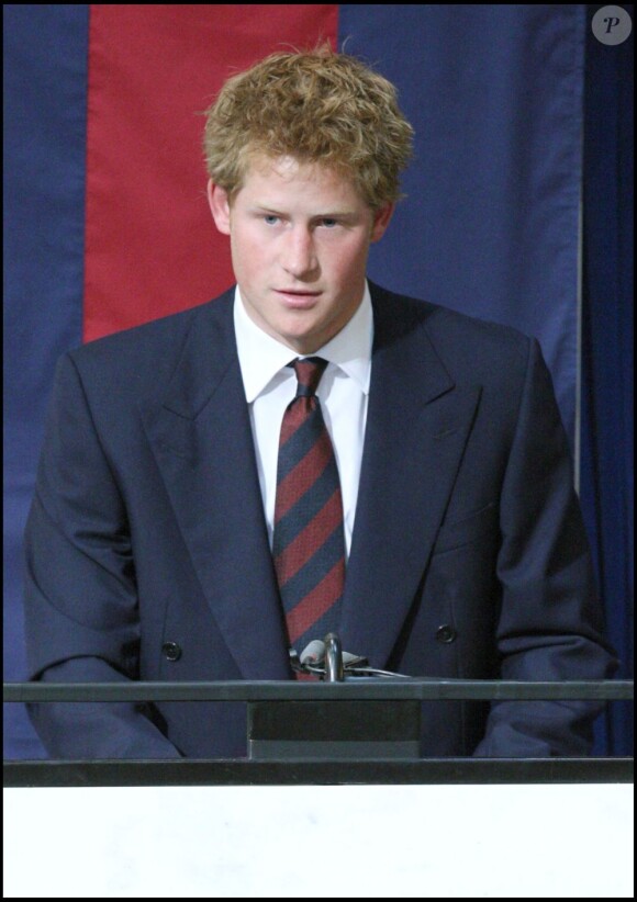 Le Prince Harry en août 2007