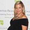 Jessica Capshaw, enceinte, lors de la soirée Brass Ring Award organisée par l'association United Friends of the Children à l'hôtel Beverly Hilton à Hollywood le 21 mai 201.