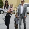 Matthew McConaughey et Camila Alves entourés de leurs enfants Levi et Vida