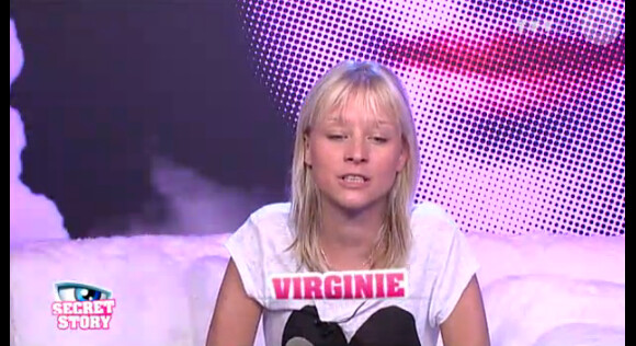 Virginie dans la quotidienne de Secret Story 6 le vendredi 22 juin 2012 sur TF1