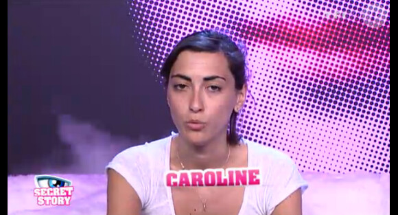 Caroline dans la quotidienne de Secret Story 6 le vendredi 22 juin 2012 sur TF1