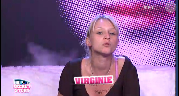 Virginie dans la quotidienne de Secret Story 6 le vendredi 22 juin 2012 sur TF1