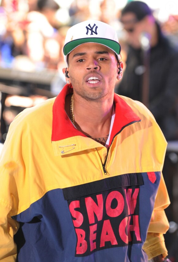 Chris Brown en juin 2012