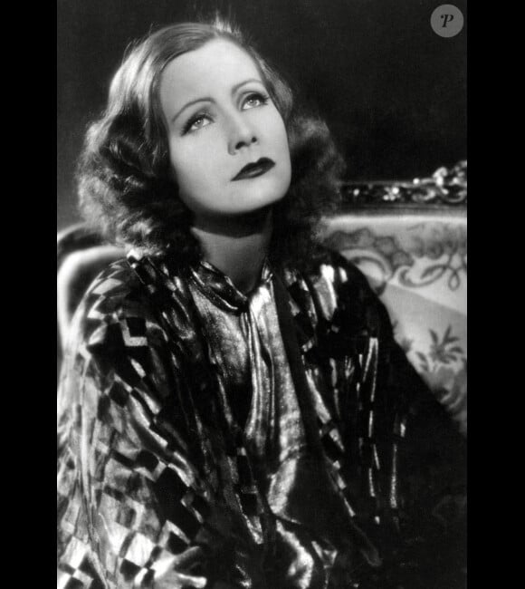 La star du cinéma muet Greta Garbo (1930).