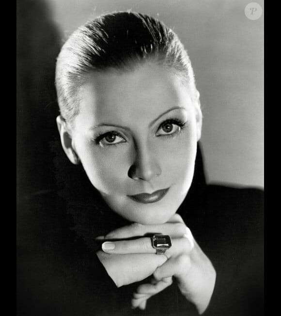 La star Greta Garbo (1932).