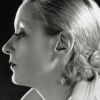 La star du cinéma muet Greta Garbo (1931).