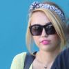 Miley Cyrus sort de son cours de pilates, le lundi 25 juin 2012, à Los Angeles.