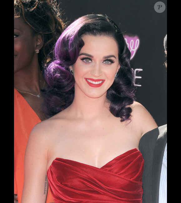 Katy Perry assiste à l'avant-première de Part of me 3D, son biopic, le mardi 26 juin 2012 à Los Angeles.