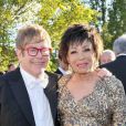 Elton John et Shirley Bassey lors du 14e White Tie and Tiara Ball, organisé par Elton John, David Furnish et Chopard, à Old Windsor, le 28 juin 2012.