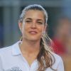 Charlotte Casiraghi au Pro-Am Cup de Monaco, prestigieuse épreuve du Jumping de Monaco sponsorisée par Jaeger LeCoultre, le 29 juin 2012.