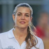 Charlotte Casiraghi soutenue par sa soeur Alexandra au Jumping de Monaco