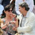 Lio et son nouveau compagnon à Roland-Garros le 31 mai 2012