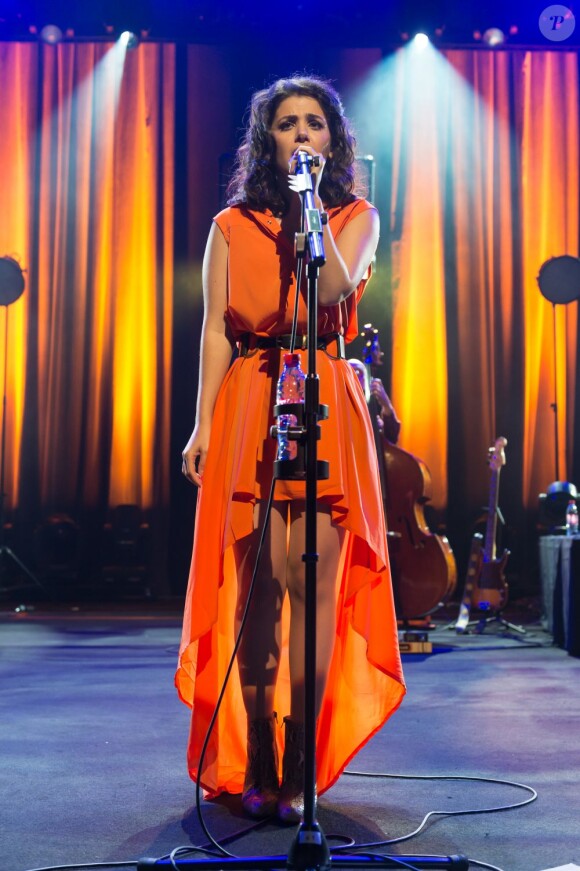 Katie Melua au Montreux Jazz Festival le 3 juillet 2012.