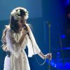 L'Américaine Lana Del Rey au Montreux Jazz Festival le 4 juillet 2012.