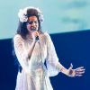 Lana Del Rey au Montreux Jazz Festival le 4 juillet 2012.