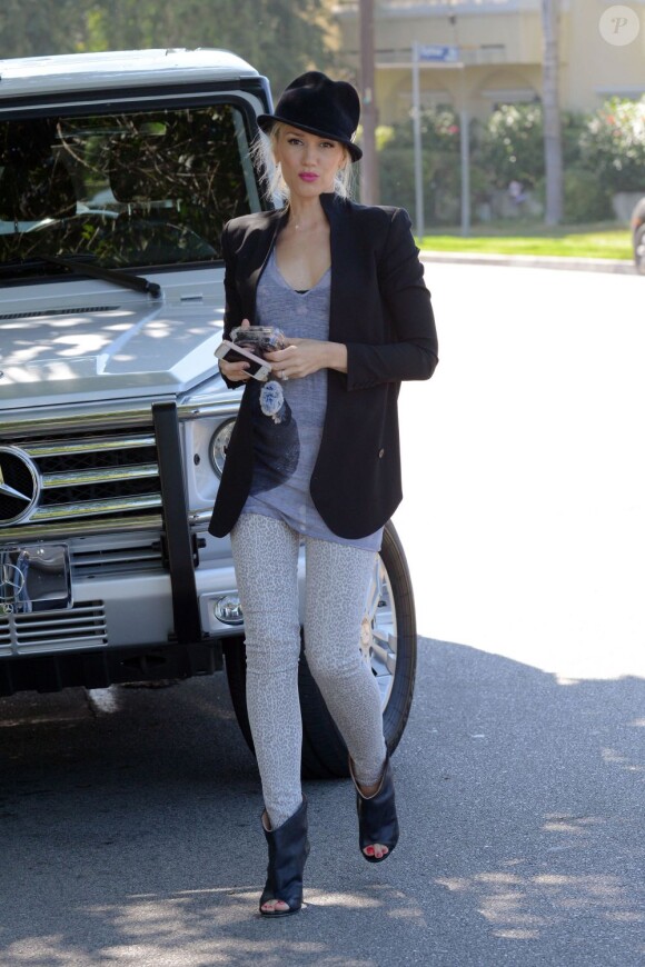 Gwen Stefani, ultra stylée à Los Angeles, le 7 juillet 2012.