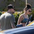 Benji Madden et  sa petite amie, Eliza Doolittle, le dimanche 8 juillet 2012, à Los Angeles.