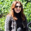 Alyson Hannigan à New York, le 8 avril 2012.