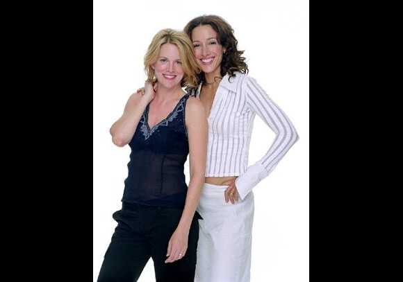 Laurel Holloman et Jennifer Beals dans The L Word (2004-2009)