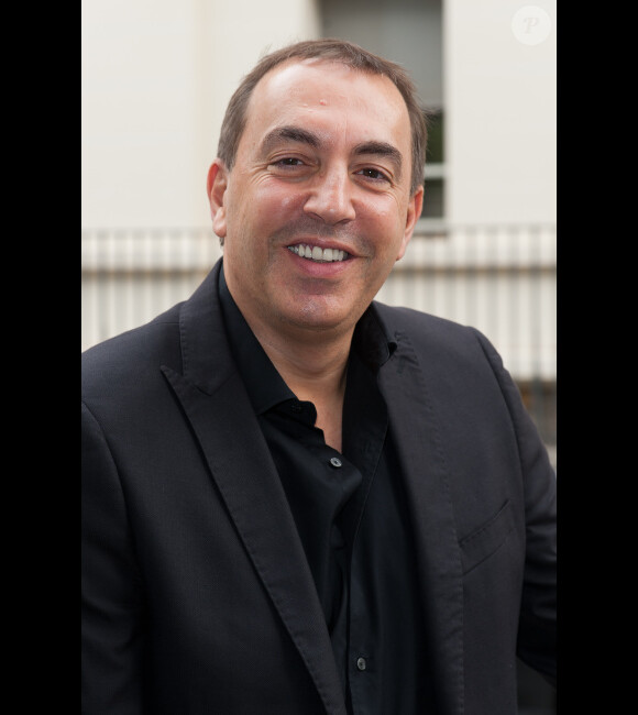 Jean-Marc Morandini lors de la conférence de rentrée de NRJ 12, à Paris, le 12 juillet 2012