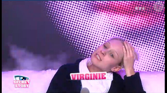 Virginie dans la quotidienne de Secret Story 6 le jeudi 12 juillet 2012 sur TF1