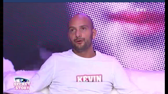 Kevin dans la quotidienne de Secret Story 6 le jeudi 12 juillet 2012 sur TF1