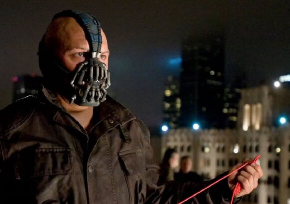 Image du film The Dark Knight Rises avec Tom Hardy, alias Bane
