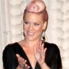 Pink, rayonnante, lors des UJA Federation Music Visionary of the Year awards, le 12 juillet 2012 à New York