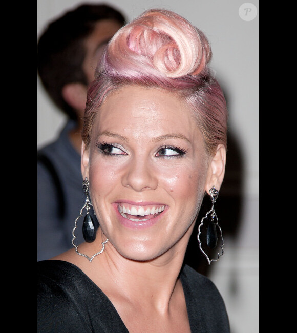 Pink lors des UJA Federation Music Visionary of the Year awards, le 12 juillet 2012 à New York