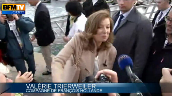 Valérie Trierweiler : Pouce ! Mollo sur les tweets, tonnerre de Brest !