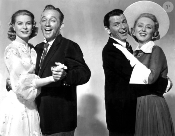 Grace Kelly, Bing Crosby, Frank Sinatra et Celeste Holm dans Haute société (1956).