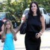 Courteney Cox et sa fille Coco : sortie au restaurant Cafe Habana à Los Angeles le 6 juillet 2012.