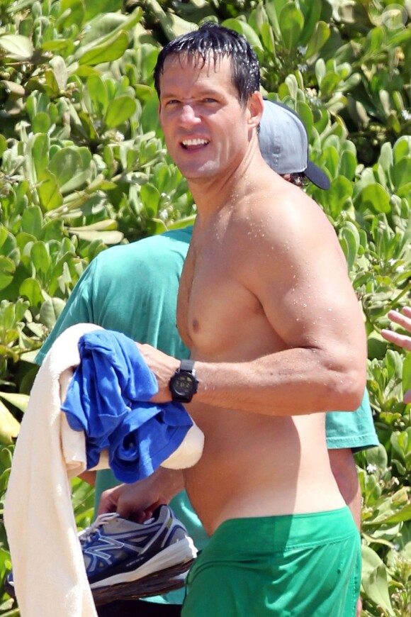 Josh Hopkins à Hawaï le 14 juin 2012.