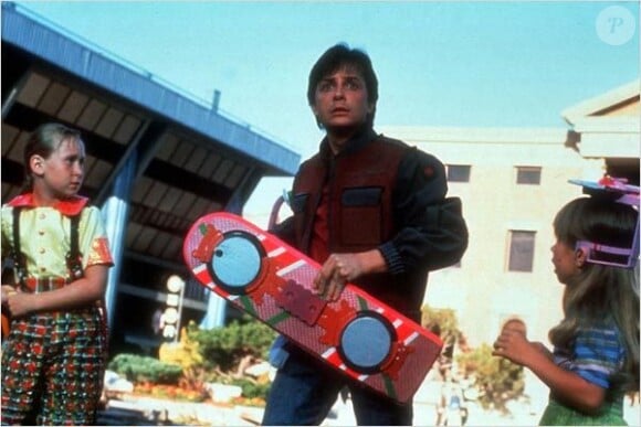 Michael J. Fox dans Retour vers le futur 2, 1989.