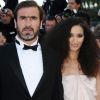Rachida Brakni et Eric Cantona lors du Festival de Cannes en 2009