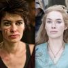 Lena Headey le caméléon. Brune et défigurée pour le film de science-fiction Dredd ; blonde et impériale dans la série Game of Thrones.
