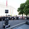 La famille royale de Norvège et nombre de personnalités politiques du pays étaient rassemblées à Oslo dimanche 22 juillet 2012 pour se recueillir à la mémoire des victimes des attentats du 22 juillet 2011 perpétrés dans la capitale et sur l'île d'Utoeya par l'extrémiste Anders Behring Breivik.