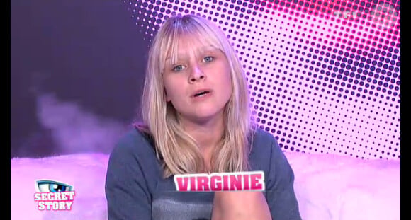 Virginie dans la quotidienne de Secret Story 6 du jeudi 26 juillet 2012 sur TF1