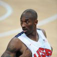 Kobe Bryant lors de la rencontre entre l'équipe de France et Team USA pendant le tournoi olympique à Londres le 29 juillet 2012