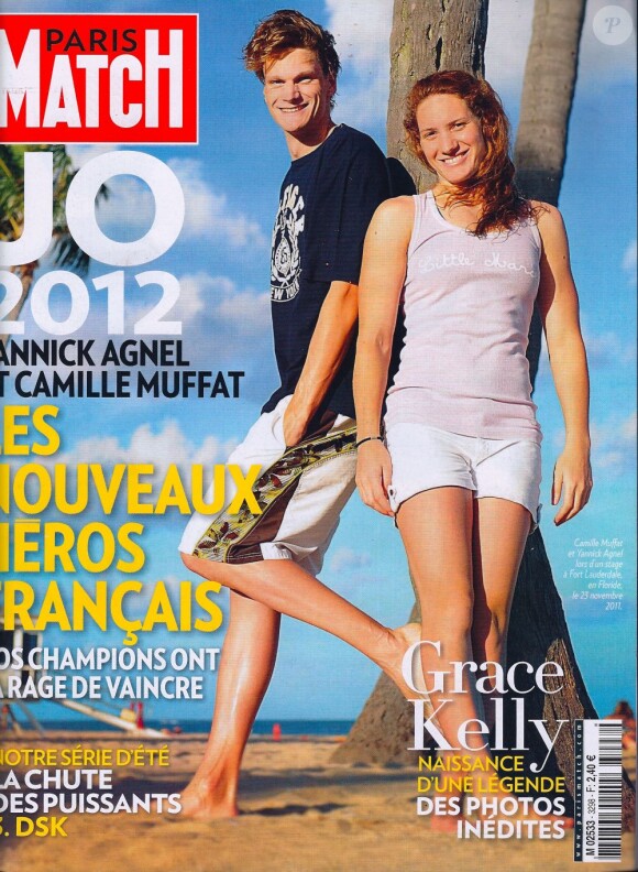 Paris Match en kiosques le 2 août 2012