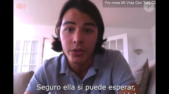 Manolo Gonzalez a réalisé une vidéo sur l'anniversaire de sa mère Sofia Vergara et sa demande en mariage ! Capture d'écran.