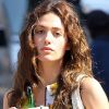 Emmy Rossum, spendide dans les rues de New York le 3 août 2012