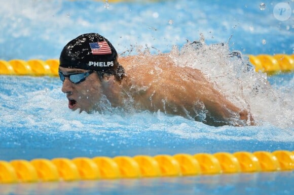 Michael Phelps s'est imposé sur le 100m papillon, ajoutant une 21ème médaille olympique, la 17e en or, à son palmarès le 3 août 2012 lors des JO de Londres