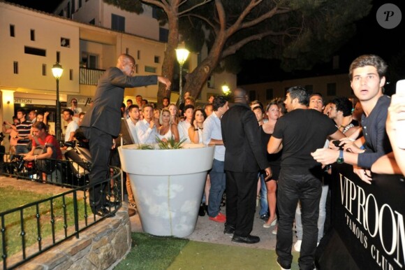 La soirée du 6 août 2012 au VIP ROOM de Saint-Tropez