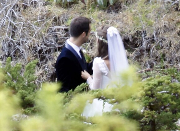 Mariage de Natalie Portman et Benjamin Millepied le 4 août 2012 à Big Sur en Californie