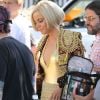 Mary-Louise Parker métamorphosée en blonde pour le film Parental Guidance Suggested. Le 13 août 2012.