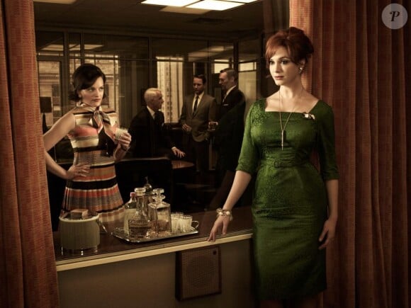 Elisabeth Moss est Peggy Olson dans la série Mad Men.