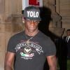 Le footballeur Mario Balotelli se rend dans un restaurant de Manchester pour fêter son anniversaire, le lundi 13 août 2012.