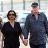 Michael Caine en vacances avec sa femme à Saint-Tropez le 13 août 2012