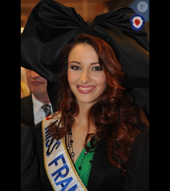 Miss France 2012 en février 2012 à Paris